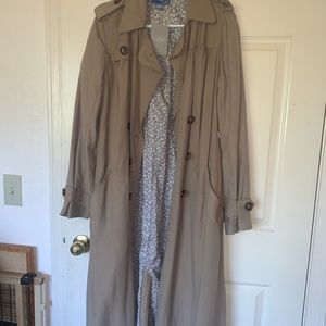 Anthropologie Beige Trench Coat